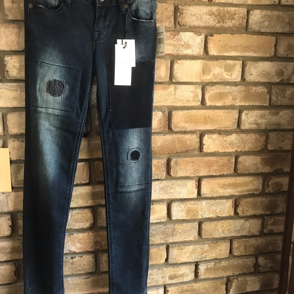 HUDSON Girls Distressed Skinny Jeans NWT